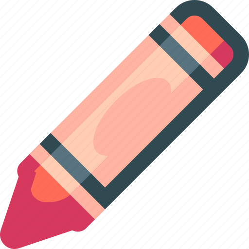 Crayon, pencil, draw, color, art icon - Download on Iconfinder