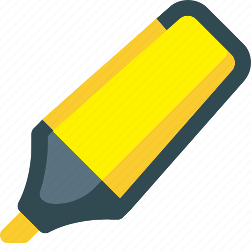 Highlighter, pen, highlight, marker icon - Download on Iconfinder