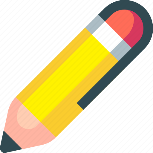 Pencil, write, edit, draw, education icon - Download on Iconfinder