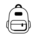 backpack, bag, school, student, travel