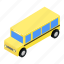 bus, isometric, school, transport, transportation, travel, vehicle 