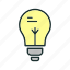 bulb, electricity, light, light bulb 
