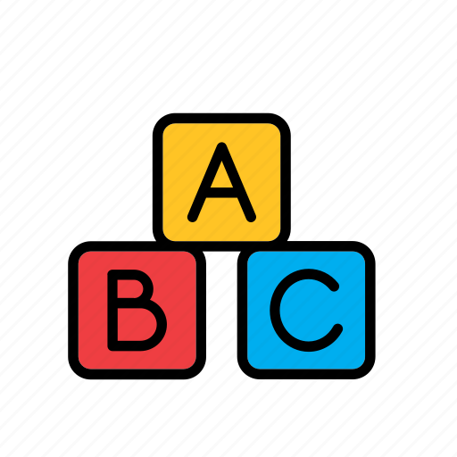 Education, abc, cube, game, toy, wood, wooden icon - Download on Iconfinder