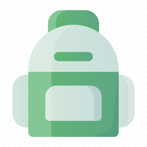 Backpack, backpacker, bag, education, rucksack, school, student icon - Download on Iconfinder