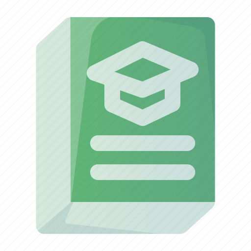 Book, education, graduate, graduation, knowledge, school, study icon - Download on Iconfinder