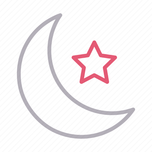 Climate, moon, night, star, weather icon - Download on Iconfinder