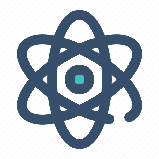 Atom, physics, education, science icon - Download on Iconfinder