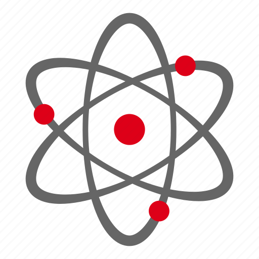 Atom, atomic, chemistry, molecule, nuclear, science, physics icon - Download on Iconfinder
