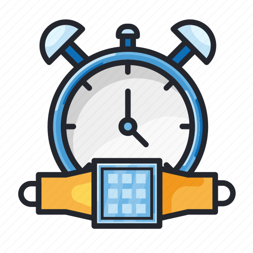 Alarm, bell, education, notification, school, smartwatch, time icon - Download on Iconfinder