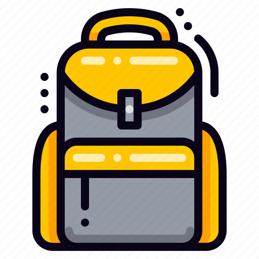 Backpack, camping, travel bag icon - Download on Iconfinder