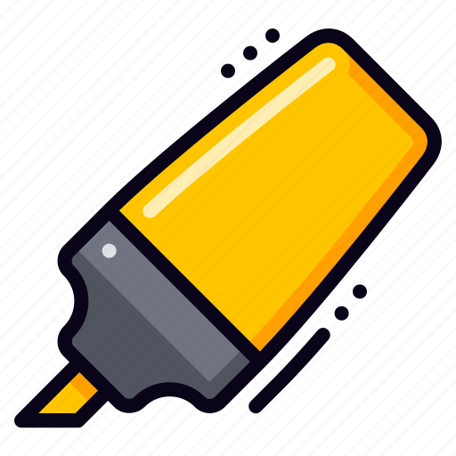 Draw, learn, marker icon - Download on Iconfinder