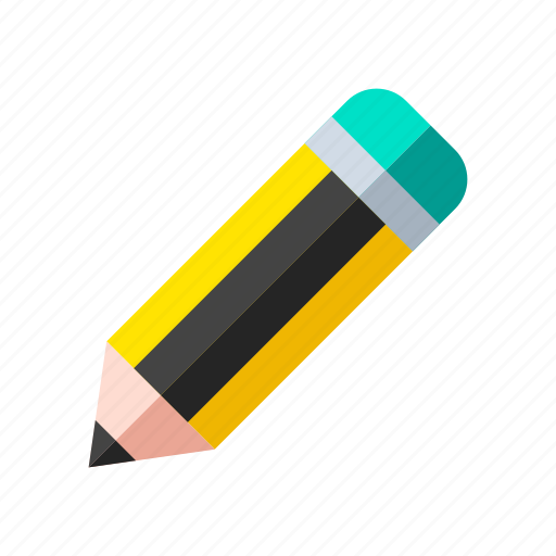 Drawing, education, pencil, school, stationary, tool, writing icon - Download on Iconfinder