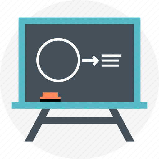 Black board, chalk, draw, geometry, wireframe icon - Download on Iconfinder