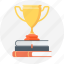 award, book, learn, school, win 