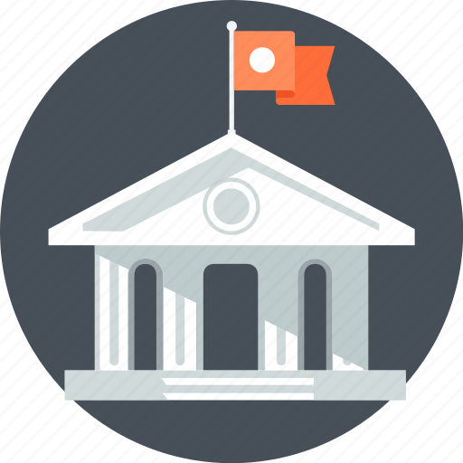 Bank, building, historical, old building, university icon - Download on Iconfinder