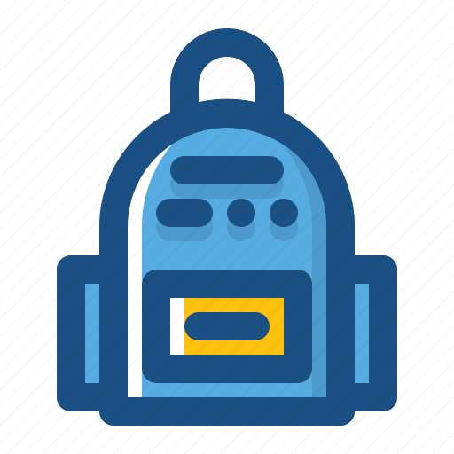 Back, bag, education, pack, school icon - Download on Iconfinder