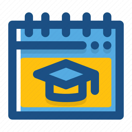 Calendar, date, education, school, student icon - Download on Iconfinder