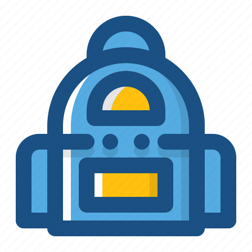 Academic, backpack, bag, classroom, education, school icon - Download on Iconfinder