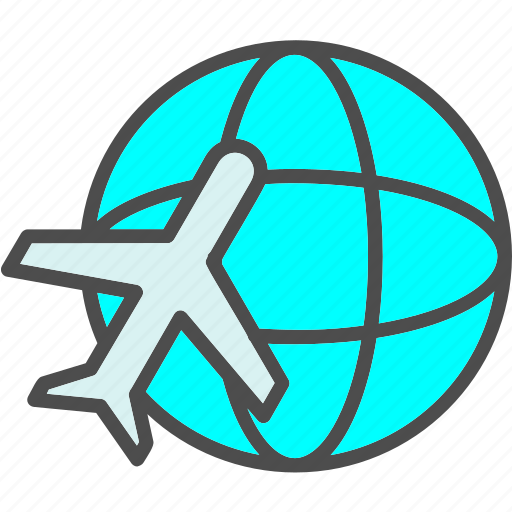 Business, flight, global, plane, transportation, travel, trip icon - Download on Iconfinder