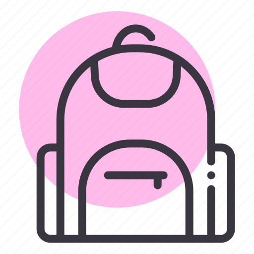 Backpack, bag, carry, education, pack, school, student icon - Download on Iconfinder