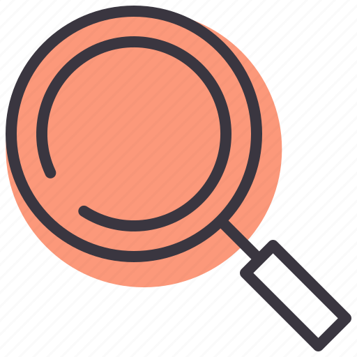 Detective, glass, magnifier, magnifying, search, stationery, zoom icon - Download on Iconfinder