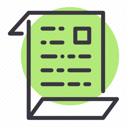 Article, document, file, journal, letter, paper, report icon - Download on Iconfinder