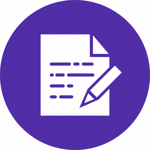 Document, education, letter, office, paper, pen, stationery icon - Download on Iconfinder