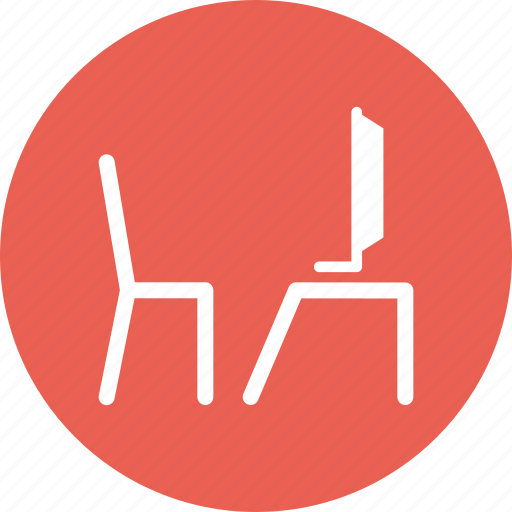 Chair, computer, desktop, monitor, office, student, workstation icon - Download on Iconfinder