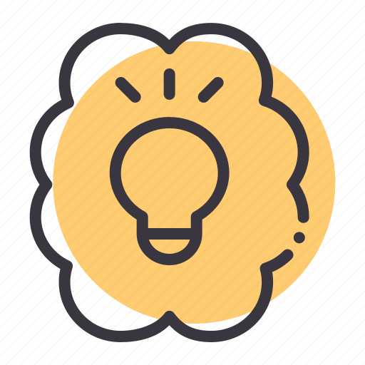 Brain, bulb, discovery, idea, innovation, invention, light icon - Download on Iconfinder