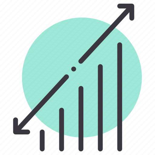 Analysis, arrow, bar, chart, data, graph, statistics icon - Download on Iconfinder