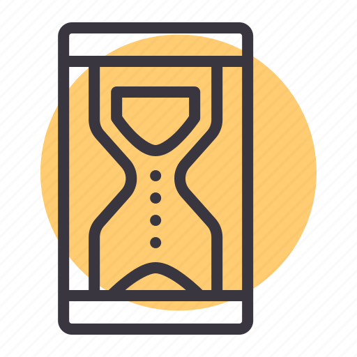 Clock, device, hourglass, sand, time icon - Download on Iconfinder