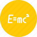 emc, energy, equation, formula, mass, physics, science