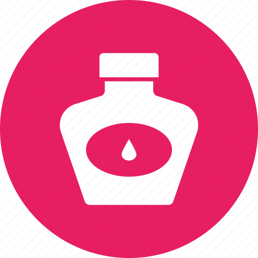Bottle, ink, office, school, stationery, write icon - Download on Iconfinder