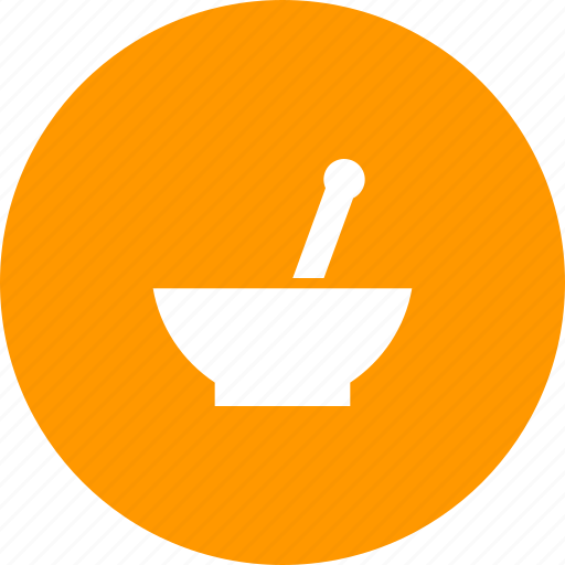 Apparatus, experiment, grind, lab, mix, mortar, pestle icon - Download on Iconfinder