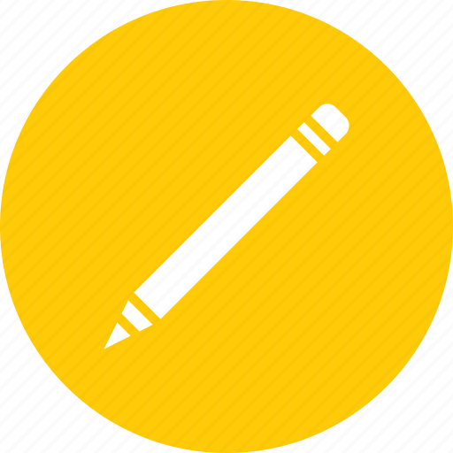 Draw, education, pencil, school, stationery, write icon - Download on Iconfinder