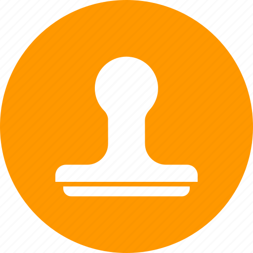 Emblem, office, rubber, stamp, stationery icon - Download on Iconfinder