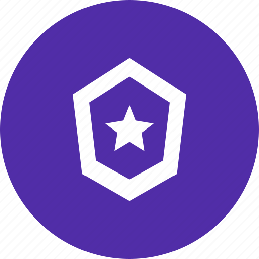 Badge, protection, secure, security, sherif, shield, star icon - Download on Iconfinder