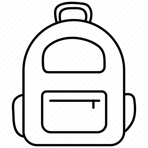 Simple Bag Clipart Black And White, Lip Drawing, Bag Drawing, Black And  White Drawing PNG Transparent Clipart Image and PSD File for Free Download