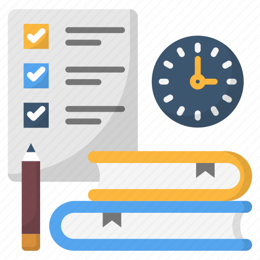 Exam, preparation, answer, book, choices icon - Download on Iconfinder