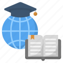 education, global, student hat