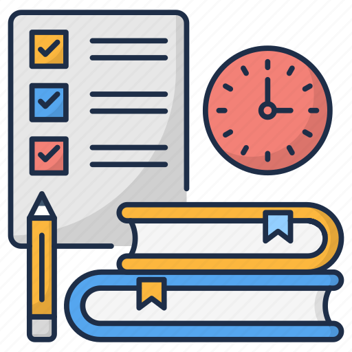 Exam, preparation, answer, book, choices icon - Download on Iconfinder
