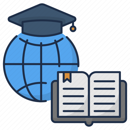 Education, global, student hat icon - Download on Iconfinder