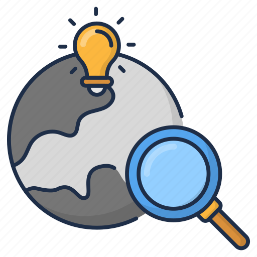 Global, idea, search icon - Download on Iconfinder