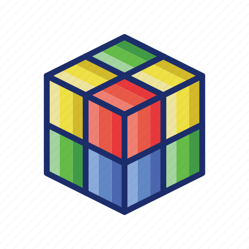 Block, cube, rubik icon - Download on Iconfinder