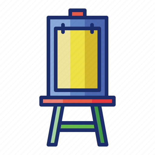 Board, easel, presentation icon - Download on Iconfinder