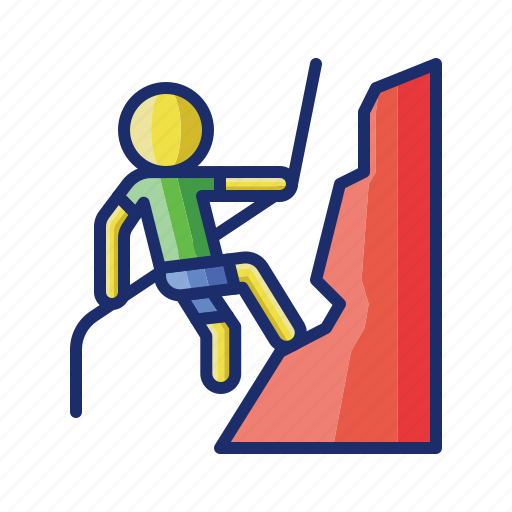 Activity, climbing, outdoor, rock icon - Download on Iconfinder