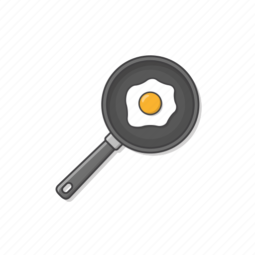 Fried, egg, frying, pan, cooking, food, eat icon - Download on Iconfinder