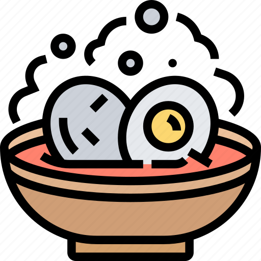 Egg, soy, marinated, cuisine, savory icon - Download on Iconfinder
