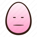 easter, egg, emoji, expressionless, face, funny, head