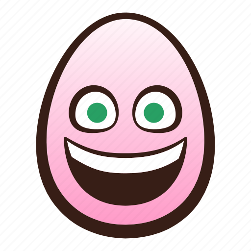 Easter, egg, emoji, face, funny, grinning icon - Download on Iconfinder
